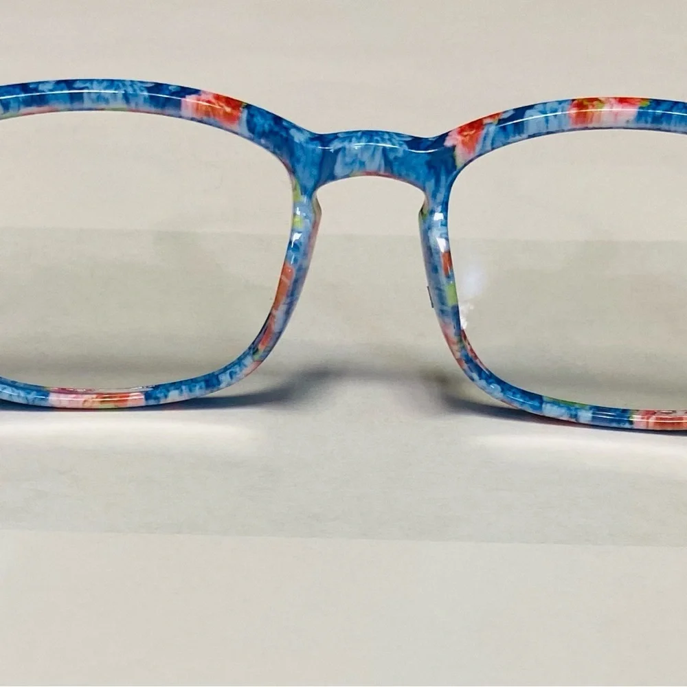 Pioneer Woman Heritage Floral Blue Light Screen Protection Glasses EUC